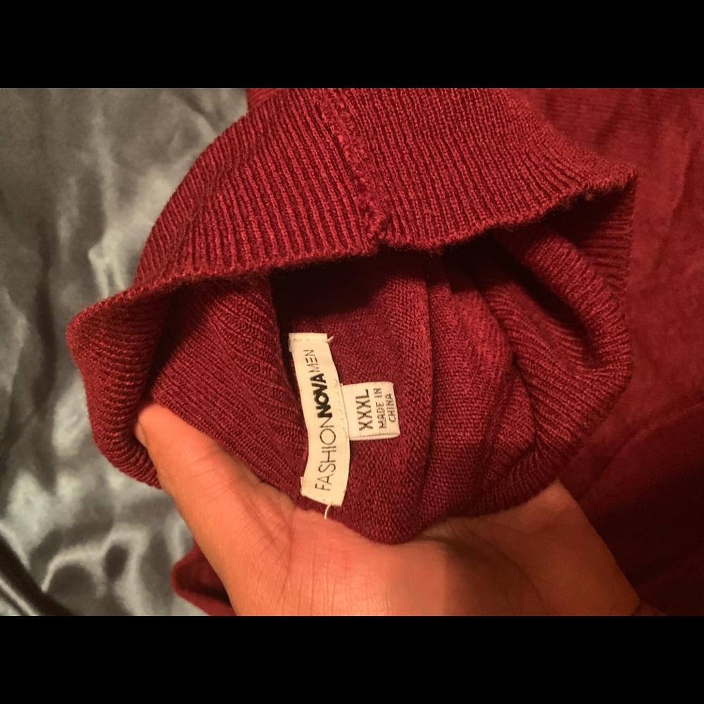 Fashionnova plus men Turtle Neck